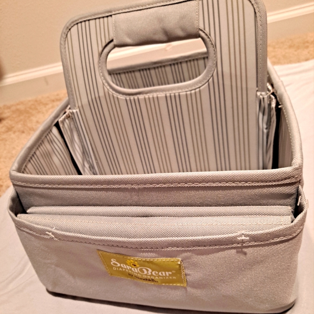 Sara Bear Diapering Organizer